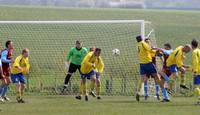 Dersingham defend at a corner