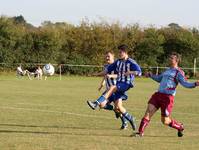 Cawston's first touch