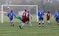 Opposition keeper saves