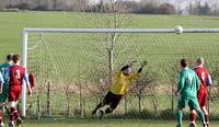 Ball hits the Hempnall crossbar