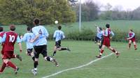 Shot from the Hempnall player 