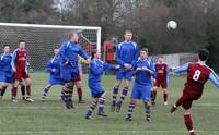 Good free kick from Barratt