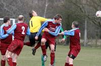 Martham keeper punches away