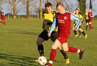 Hempnall player surges forward