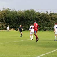 More penalty area action, with Webb winning a head