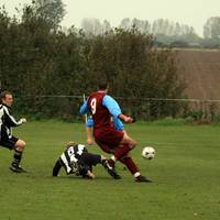 Sub Mat Cawston, out of picture, fires in Hempnall