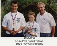 1998/1999 U14's and U12's POY