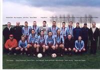 Squad with Richard Delf, team sponsor