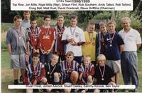 U14's team 1998/1999 - a few still play for Hempna
