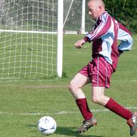 Shot from tChamberlain, resulting in the ball ping