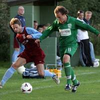 Another new Hempnall player, David Bloomfield, sho