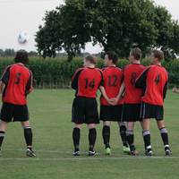 Downs free kick, the look on his face tells you it