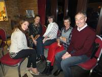 The Chairman as usual in company of several female